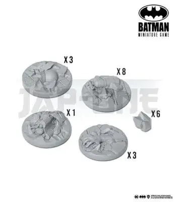 Batman Miniature Game: Mr. Freeze Markers – En Offre Exclusive
