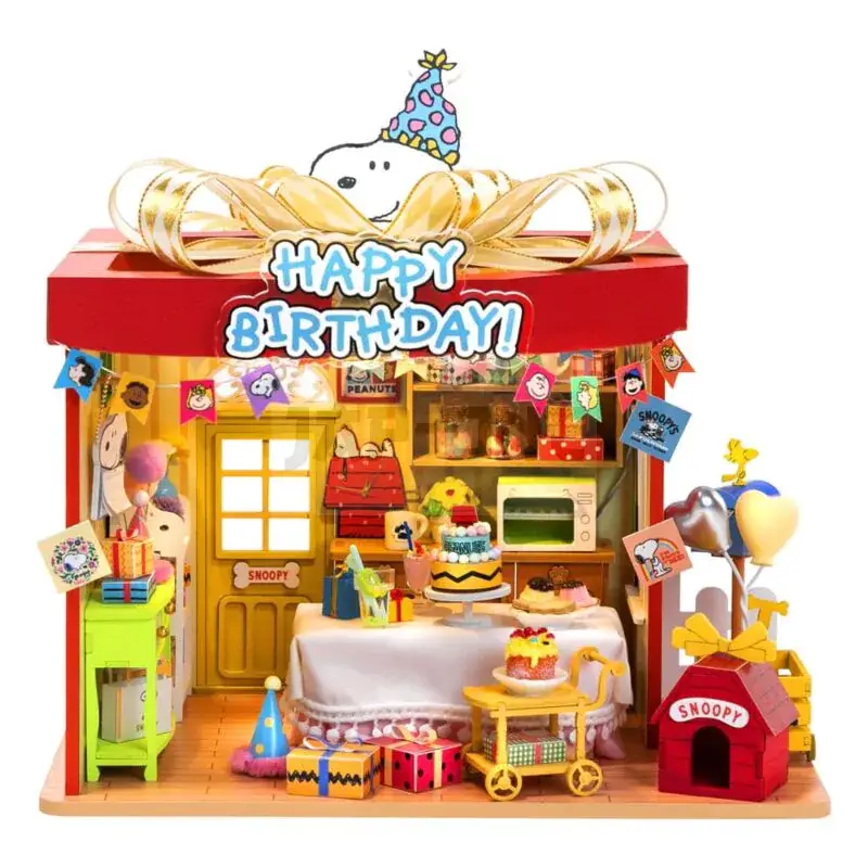 Must-Have PEANUTS – Birthday Party – Wood Model Kit