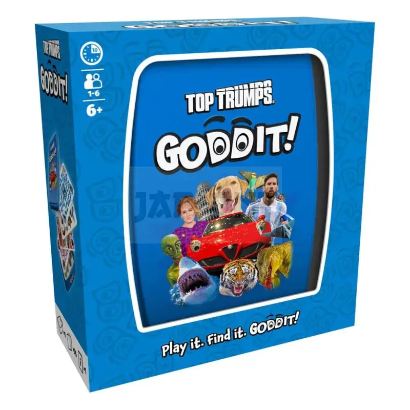 Jeu De Cartes Top Trumps Goddit *Allemand* Nouvelle Collection