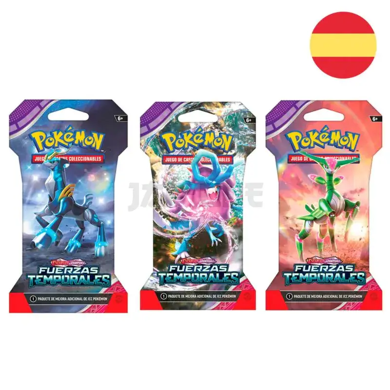 Achetez Aujourd&rsquo;hui Spanish Pokemon Scarlet & Purple Temporary Forces Collectible Card Game Envelope Assorted