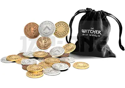 The Witcher: Old World Metal Coins Vente Flash
