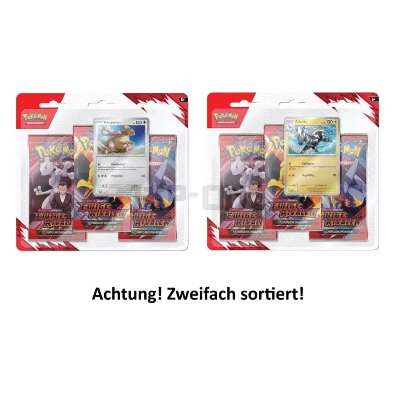 Expédition Rapide Pokémon Tcg Kp10 Karmesin & Purpur – Ewige Rivalen Pack 3 Blister Blister *Allemand*