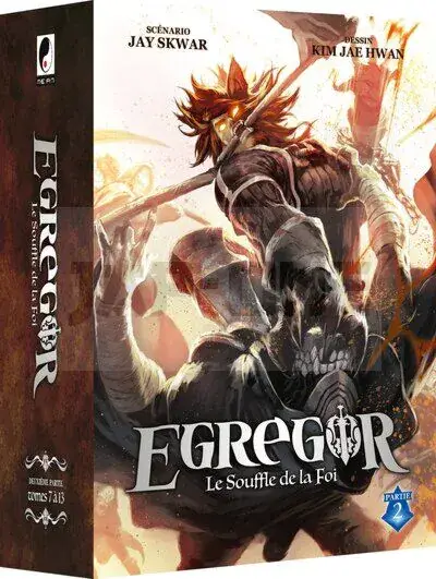 EGREGOR - PARTIE 2 (TOMES 07 A 13) - COFFRET 7 MANGAS COLLECTOR - T02 - EGREGOR : LE SOUFFLE DE LA F Usine Directe
