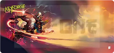Certifié Keyforge: Brobnar - "Brunx & Bongle” Extra-Wide Playmat