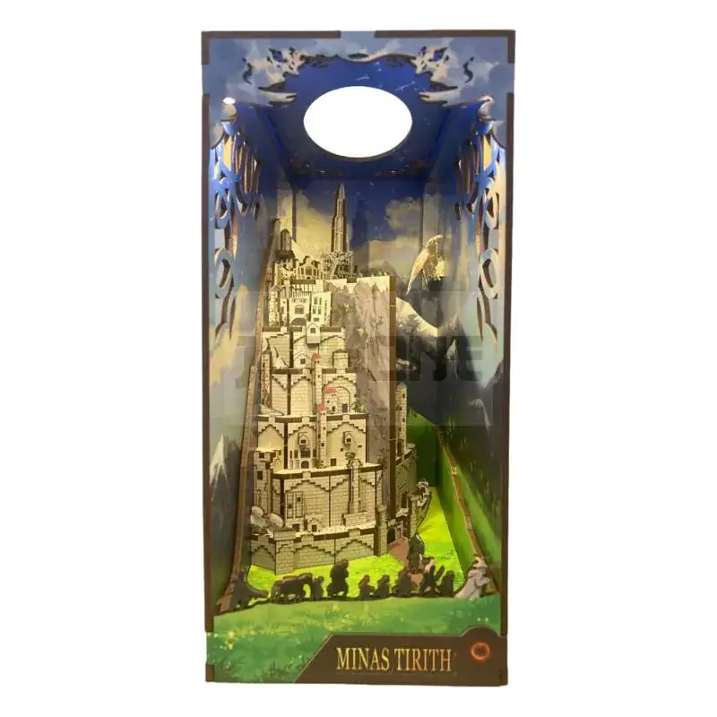 Offre Spéciale Le Seigneur des anneaux maquette Book Nook Tiny Adventures Minas Tirith 23 cm