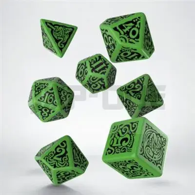 Commander Vite Coc The Outer Gods Cthulhu Dice Set