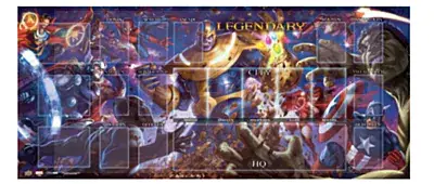 Bon Marché Legendary: Playmat – Thanos Vs The Avengers