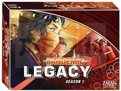 Expédié Aujourd'hui Pandemic: Legacy - Season 1 (Red Version) - En