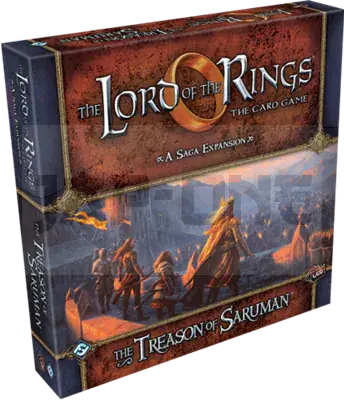 Ffg – Lord Of The Rings Lcg: The Treason Of Saruman Saga Expansion – En Offre Limitée