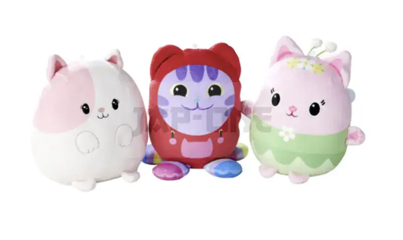Expédition Rapide Gabby&rsquo;S Dollhouse – Squishy -Assortiment De 6 Peluches 20Cm – 3Modèles