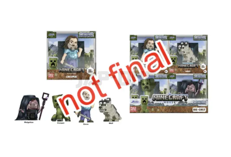 Paiement Sécurisé Minecraft Film – Display De Figurines 6Cm – 4 Modèles – 12Pc – Wave 5