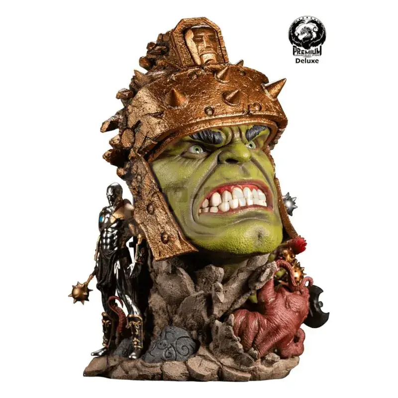 Marvel Buste Fine Art Planet Hulk Deluxe Edition 56 Cm Top Vente
