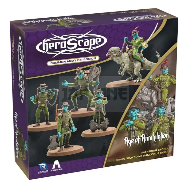 Heroscape Expansion De L&rsquo;Armée Age Of Annihilation Chain Gruts & Ramosaur Rider (Common) *Anglais* Achetez Aujourd&rsquo;hui
