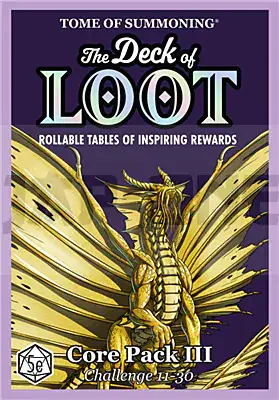The Deck Of Loot: Core Pack 3 - Cr 11-30 - En Haute Qualité
