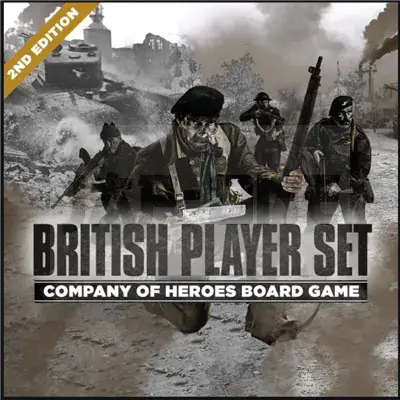 Prix Réduit Company Of Heroes: 2Nd Edition: British Player Set - En