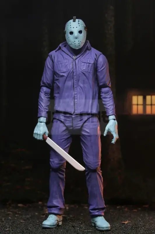 Paiement Sécurisé Vendredi 13 Figurine Jason Theme Music Edition (Classic Video Game Appearance) 18 Cm