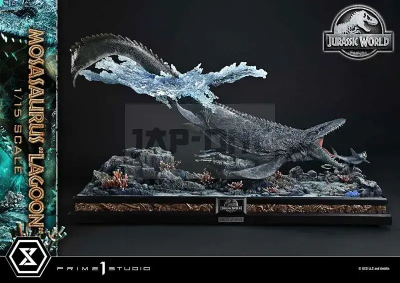Jurassic World Figurine Legacy Museum Collection 1/15 Mosasaurus « Lagoon » Bonus Version 57 Cm Affaire À Saisir