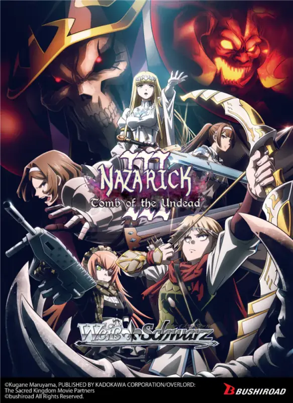 Prix Cassé Weiss Schwarz - Nazarick: Tomb Of The Undead Vol.3 Extra Booster Display (6 Packs) - En