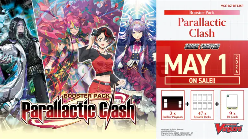 Cardfight!! Vanguard - Vge-Dz-Bt13 Parallactic Clash Sneak Preview Kit - En Seulement Aujourd'hui