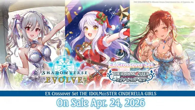 Shadowverse: Evolve – The Idolm@Ster Cinderella Girls Ex Crossover Set Display (8 Packs) – En Bon Plan