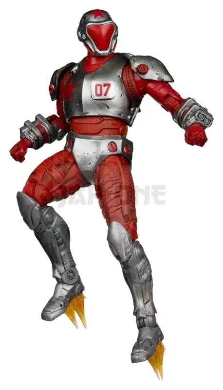 Offre Spéciale Justice League: Generation Lost Dc Multiverse Figurine Rocket Red Brigade 18 Cm