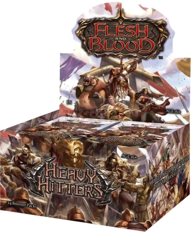 Marque Flesh & Blood : Heavy Hitters Display (24 Boosters) Fr