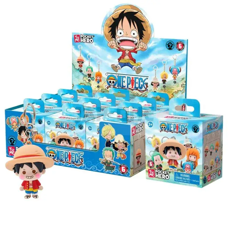 Top Vente One Piece Assorted Surprise Keychain Figurine