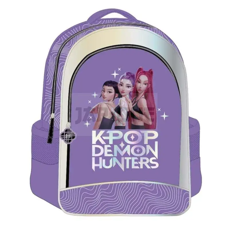 Kpop Demon Hunter Sac A Dos 2 Compartiments Purple 41X31X15Cm Prix Bas