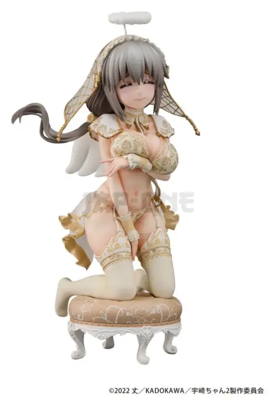 Uzaki-Chan Wants To Hang Out! Figurine Pvc 1/7 Tsuki Uzaki Angel Ver. 19 Cm Dernière Chance