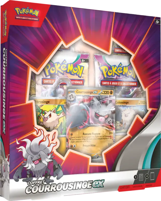 Offre Du Jour Pokémon : Coffret Courrousinge-Ex Juillet 2023 Fr