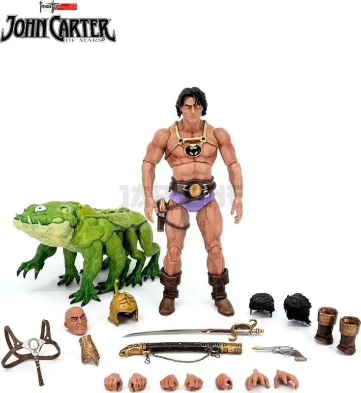 Quantité Limitée John Carter Of Mars Figurine 17 Cm Frazetta Icon Collectibles 1/12 Scale