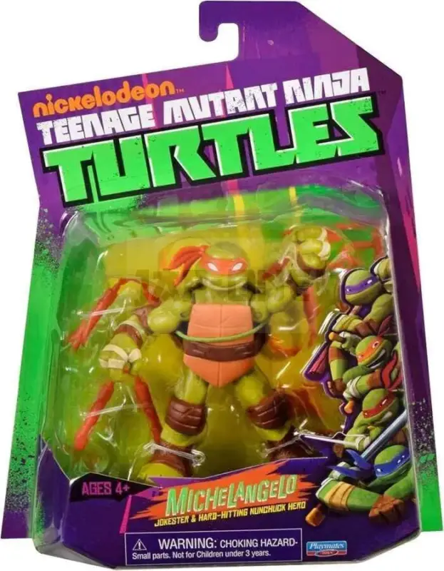 Commander Maintenant Teenage Mutant Ninja Turtles World Of Tmnt Figurine Michelangelo 11 Cm