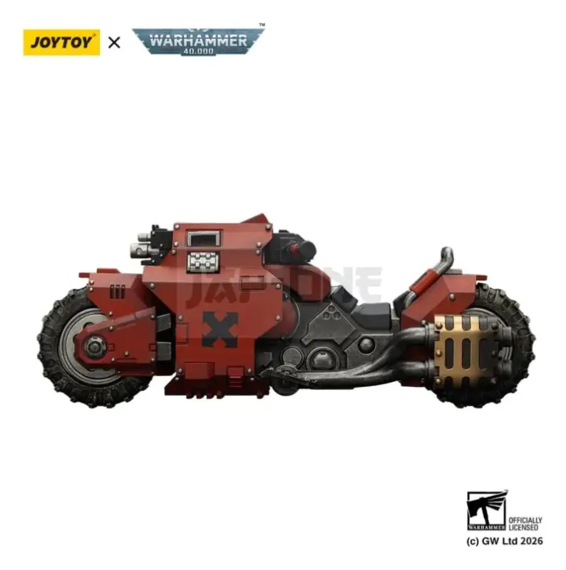 Warhammer 40,000 Raider-Pattern Combat Bike Blood Angels With Twin-Linked Bolt Rifles 22 Cm Offre Exclusive