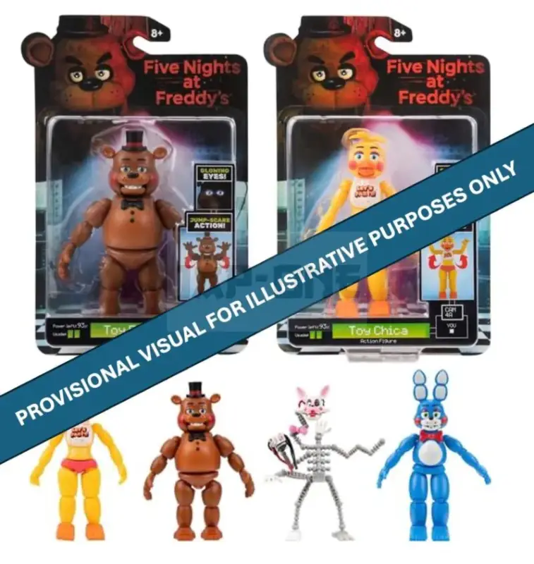 Satisfait Ou Remboursé Five Night At Freddy – Core Figurine 13 Cm Packs – (Assortment 6)