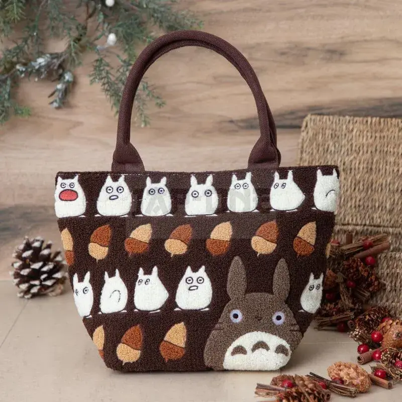 Mon Voisin Totoro – Totoro Noisettes – Sac Brodé Soldes