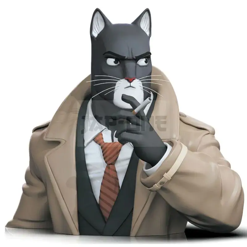 Dernier Modèle Blacksad Money Box Figurine 15Cm