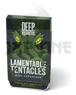 Expédié Aujourd&rsquo;hui Deep Regrets: Lamentable Tentacles Mini-Expansion – En