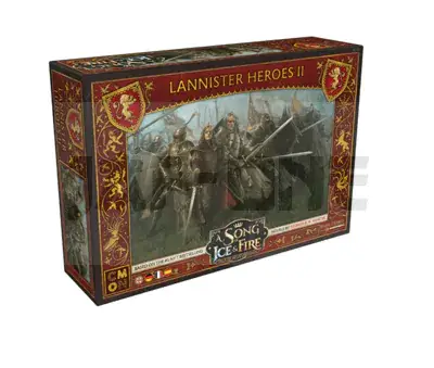 A Song Of Ice & Fire – Lannister Heroes 2 (Helden Von Haus Lennister 2) – De/En/Es/Fr Commande En Gros