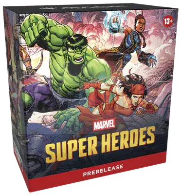 Mtg – Marvel Super Heroes Prerelease Pack Display (15 Packs) – It Marque