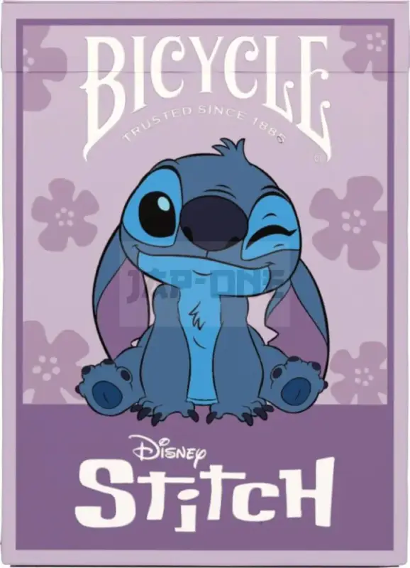 Bicycle Disney Stitch Purple Baraja Poker Solde