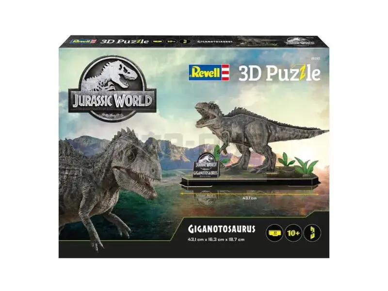 Expédition Rapide Jurassic World – Giganotosaurus 3D Puzzle