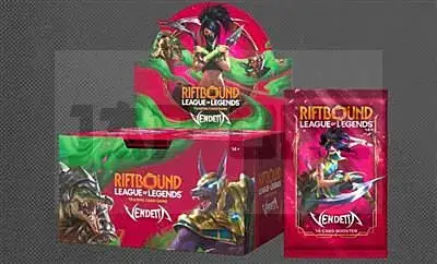Riftbound: League Of Legends Tcg - Vendetta Booster Display (24 Packs) - Fr Marque