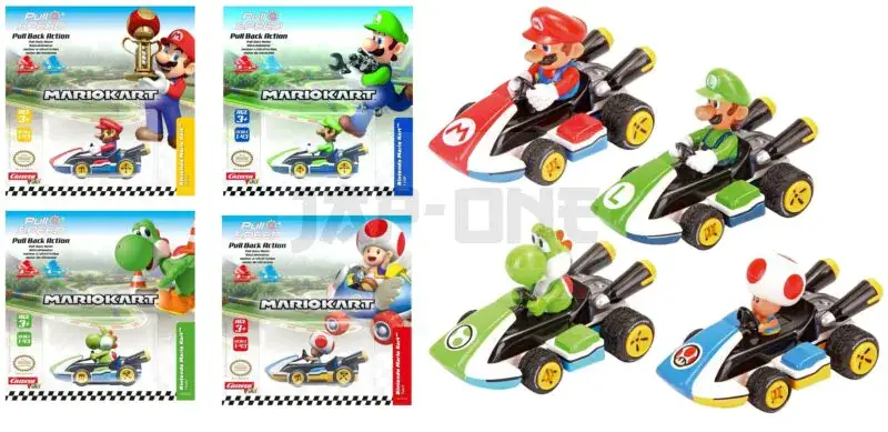 Mario Kart 8-Mario, Luigi, Yoshi, Toad -Display 12Pcs Pull Back Action Dernier Modèle