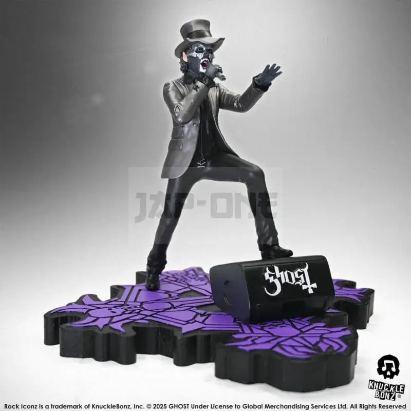 Ghost Figurine Rock Iconz Papa V Perpetua Top Hat 22 Cm Nouvelle Collection