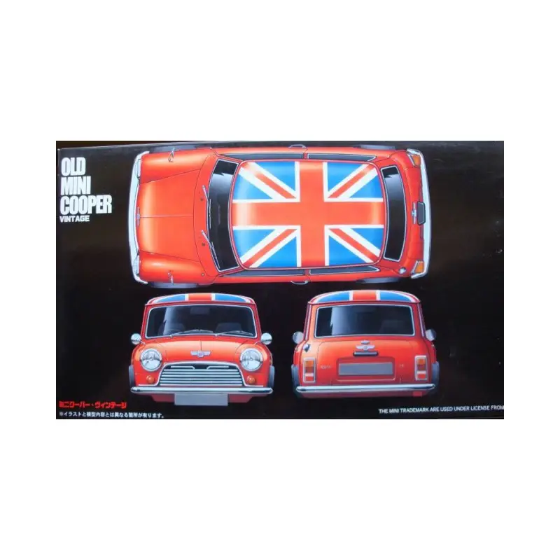 Promotion Saisonnière Maquette voiture Fujimi 1/24 12220 Mini Cooper Union Jack