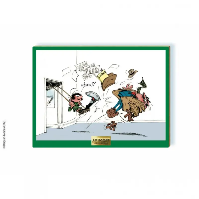 Expédition Rapide Tableau de collection Akimoff – Gaston Lagaffe – Les Contrats