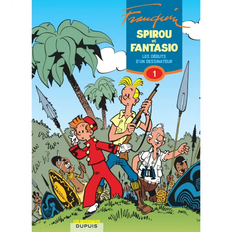 Dernière Chance Spirou et Fantasio - L'intégrale – Tome 1 – Les débuts d'un dessinateur