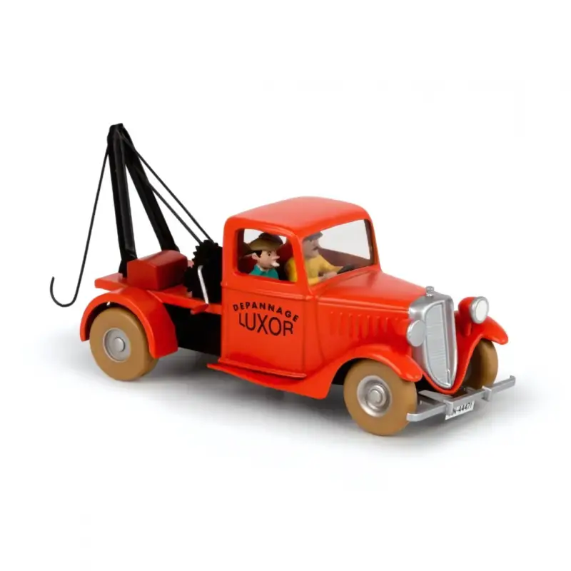 Satisfait Ou Remboursé Véhicule de Collection Tintin au 1/43 - La Dépanneuse Luxor - Le crabe aux pinces d'or