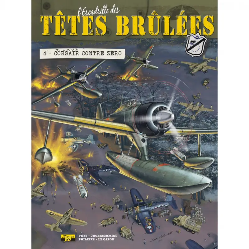 Paiement Sécurisé L'Escadrille des Têtes Brûlées – Tome 4 – Corsair contre zéro