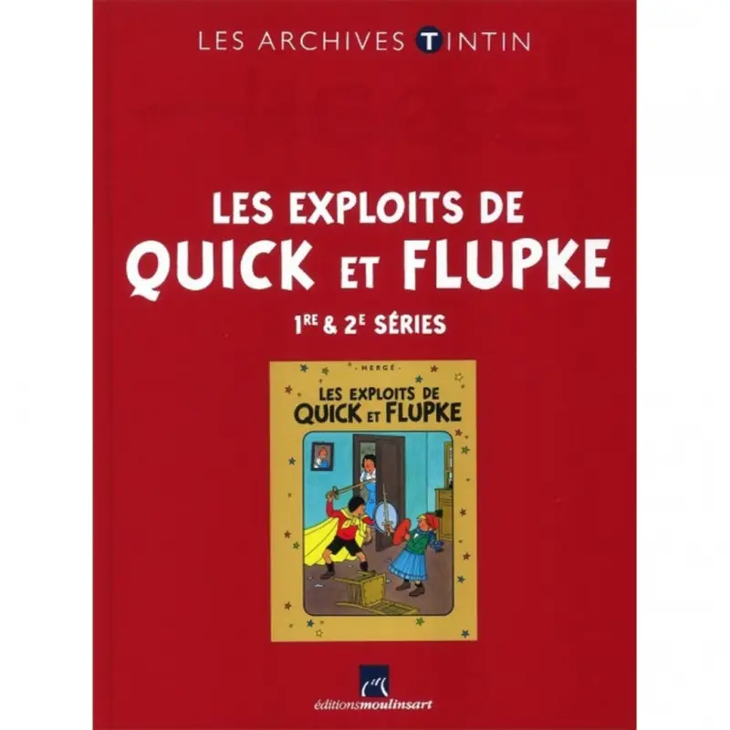 Solde Les exploits de Quick & Flupke 1ère et 2ème séries